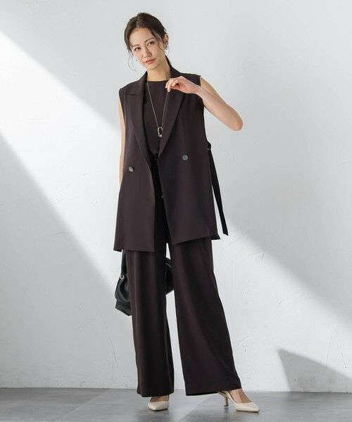 LAUTREAMONT / ロートレアモン テーラードジャケット | 【涼・美・楽】サイドベルトジレ | 詳細5