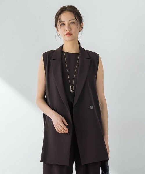 LAUTREAMONT / ロートレアモン テーラードジャケット | 【涼・美・楽】サイドベルトジレ | 詳細8