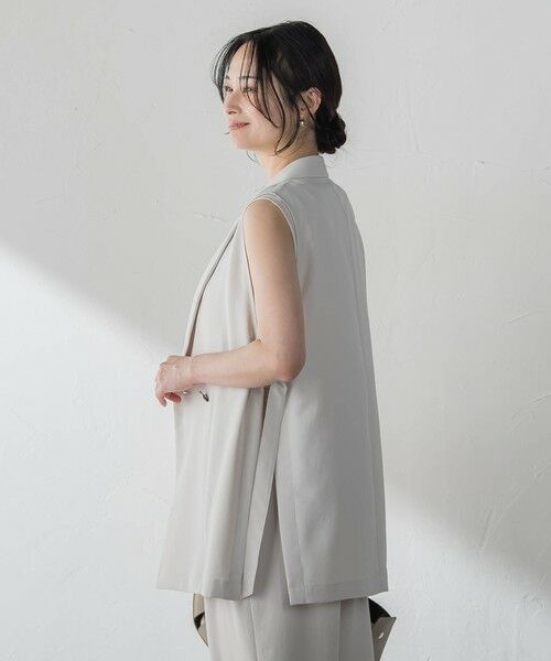 LAUTREAMONT / ロートレアモン テーラードジャケット | 【涼・美・楽】サイドベルトジレ | 詳細9