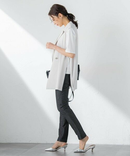 LAUTREAMONT / ロートレアモン テーラードジャケット | 【涼・美・楽】サイドベルトジレ | 詳細15