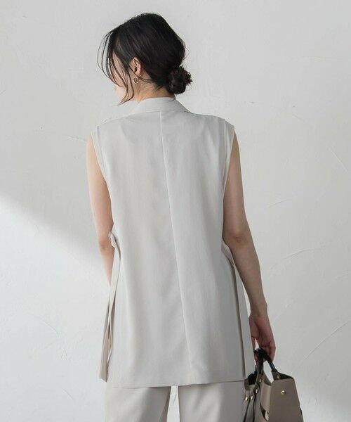 LAUTREAMONT / ロートレアモン テーラードジャケット | 【涼・美・楽】サイドベルトジレ | 詳細10