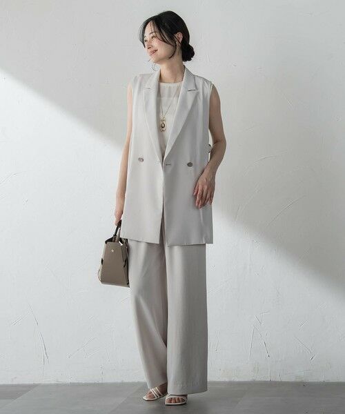 LAUTREAMONT / ロートレアモン テーラードジャケット | 【涼・美・楽】サイドベルトジレ | 詳細11