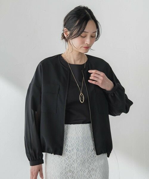 LAUTREAMONT / ロートレアモン テーラードジャケット | 多機能シアージャケット | 詳細10