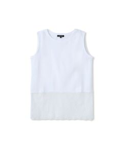 LAUTREAMONT / ロートレアモン カットソー | スムースレースカットソー≪洗える≫