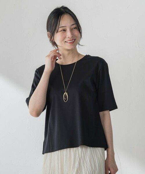 LAUTREAMONT / ロートレアモン カットソー | 汗ジミ防止カットソー（ブラック）