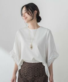 LAUTREAMONT / ロートレアモン カットソー | デザインスリーブプルオーバー