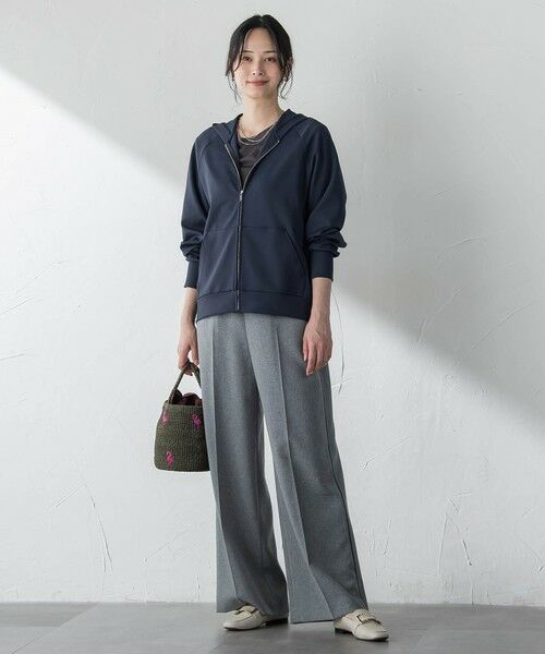 LAUTREAMONT / ロートレアモン カットソー | 【WEB限定】≪真夏も活躍！≫サラっと快適 多機能ジップパーカー | 詳細1