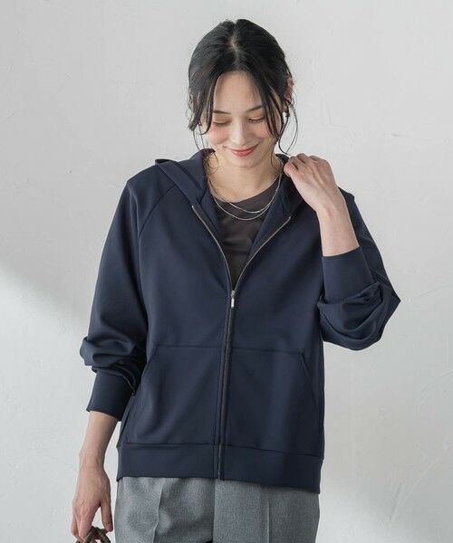 LAUTREAMONT / ロートレアモン カットソー | 【WEB限定】≪真夏も活躍！≫サラっと快適 多機能ジップパーカー | 詳細4