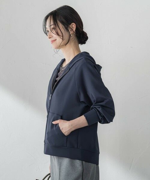 LAUTREAMONT / ロートレアモン カットソー | 【WEB限定】≪真夏も活躍！≫サラっと快適 多機能ジップパーカー | 詳細5