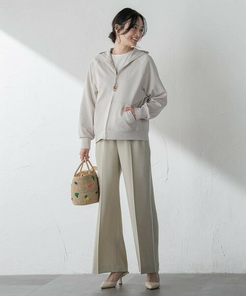 LAUTREAMONT / ロートレアモン カットソー | 【WEB限定】≪真夏も活躍！≫サラっと快適 多機能ジップパーカー | 詳細8