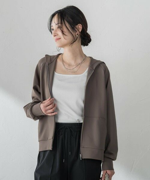 LAUTREAMONT / ロートレアモン カットソー | 【WEB限定】≪真夏も活躍！≫サラっと快適 多機能ジップパーカー | 詳細14