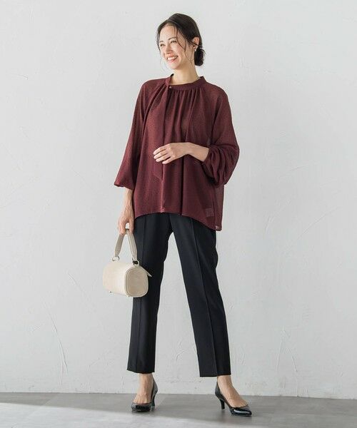 LAUTREAMONT / ロートレアモン その他パンツ | ≪シリーズ累計2万枚突破！≫【ラクする美人服】テーパードパンツ≪13号あり≫ | 詳細12