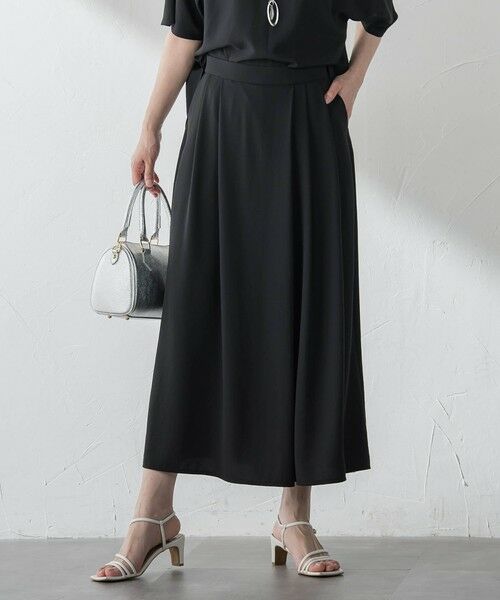 LAUTREAMONT / ロートレアモン その他パンツ | キレイ×リラックス アムンゼンスカンツ（ブラック）