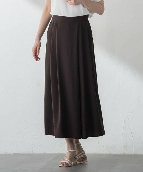 LAUTREAMONT / ロートレアモン その他パンツ | キレイ×リラックス アムンゼンスカンツ（ブラウン）