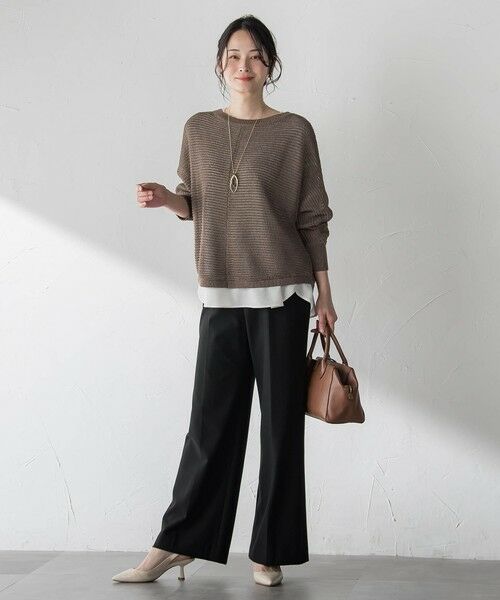 LAUTREAMONT / ロートレアモン ニット・セーター | HANNONドルマンニット≪手洗い≫ | 詳細4