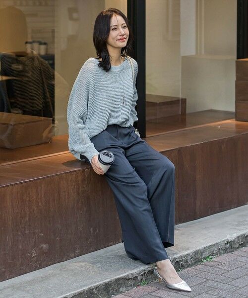 LAUTREAMONT / ロートレアモン ニット・セーター | HANNONドルマンニット≪手洗い≫ | 詳細9