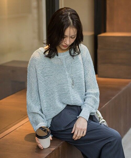 LAUTREAMONT / ロートレアモン ニット・セーター | HANNONドルマンニット≪手洗い≫ | 詳細12