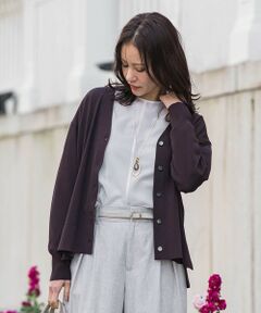 LAUTREAMONT / ロートレアモン ニット・セーター | Vカーデニット≪WEB限定11号/洗える≫