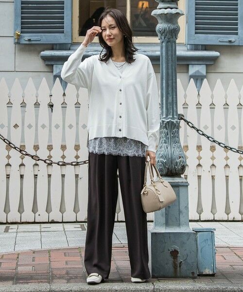 LAUTREAMONT / ロートレアモン ニット・セーター | Vカーデニット≪WEB限定11号/洗える≫ | 詳細1