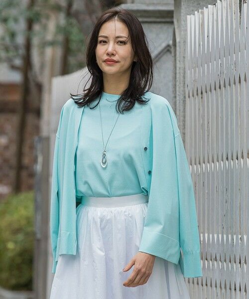 LAUTREAMONT / ロートレアモン ニット・セーター | Vカーデニット≪WEB限定11号/洗える≫（グリーン）