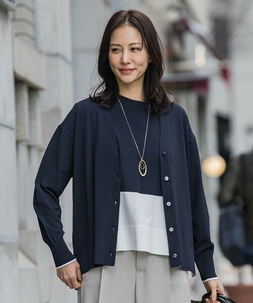 LAUTREAMONT / ロートレアモン ニット・セーター | クルーネック五分袖ニット≪WEB限定サイズ11号/WEB限定カラーあり/洗える≫ | 詳細29