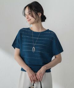 LAUTREAMONT / ロートレアモン ニット・セーター | レース柄ニット