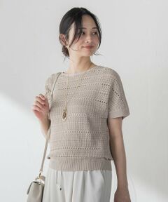 LAUTREAMONT / ロートレアモン ニット・セーター | レース柄ニット