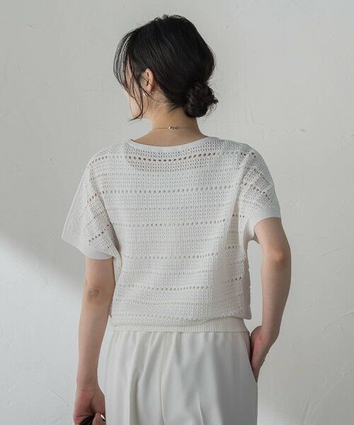 LAUTREAMONT / ロートレアモン ニット・セーター | レース柄ニット | 詳細6