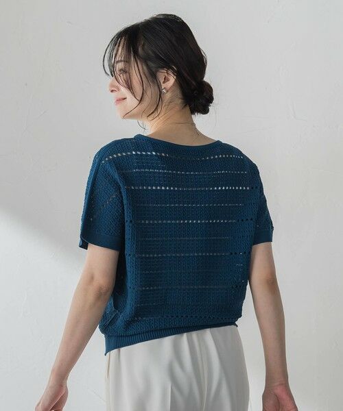 LAUTREAMONT / ロートレアモン ニット・セーター | レース柄ニット | 詳細11