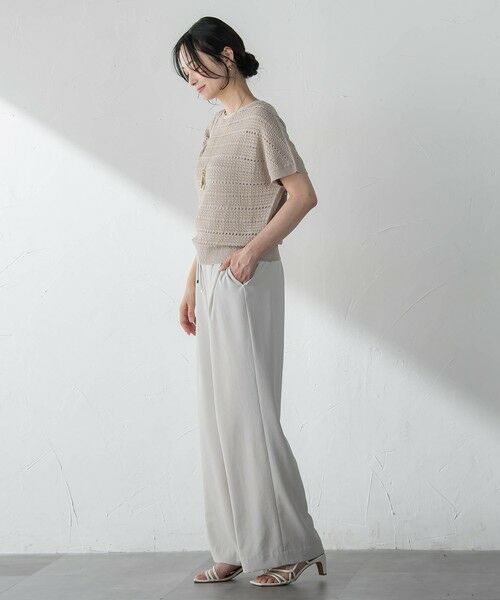 LAUTREAMONT / ロートレアモン ニット・セーター | レース柄ニット | 詳細13