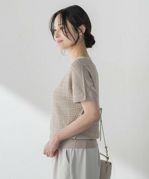 LAUTREAMONT / ロートレアモン ニット・セーター | レース柄ニット | 詳細15