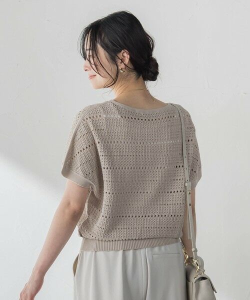 LAUTREAMONT / ロートレアモン ニット・セーター | レース柄ニット | 詳細16