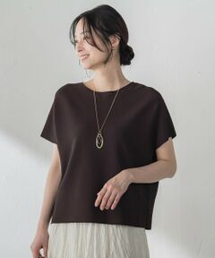 LAUTREAMONT / ロートレアモン ニット・セーター | サーブルストレッチプルオーバーニット