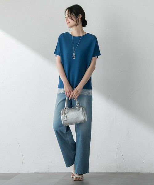 LAUTREAMONT / ロートレアモン ニット・セーター | サーブルストレッチプルオーバーニット | 詳細4