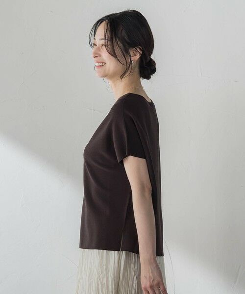 LAUTREAMONT / ロートレアモン ニット・セーター | サーブルストレッチプルオーバーニット | 詳細10