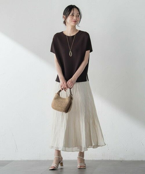 LAUTREAMONT / ロートレアモン ニット・セーター | サーブルストレッチプルオーバーニット | 詳細8