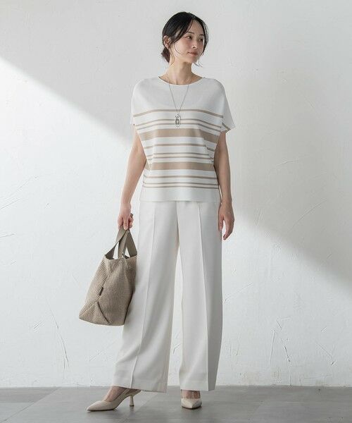 LAUTREAMONT / ロートレアモン ニット・セーター | サーブルストレッチプルオーバーニット | 詳細12