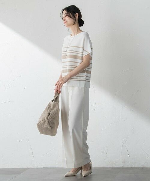 LAUTREAMONT / ロートレアモン ニット・セーター | サーブルストレッチプルオーバーニット | 詳細13