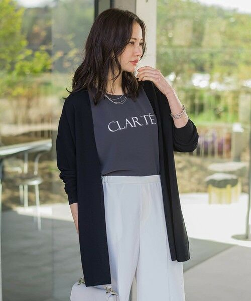 LAUTREAMONT / ロートレアモン カーディガン・ボレロ | ストレッチ着流しカーディガン | 詳細6