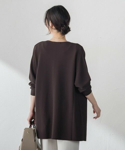 LAUTREAMONT / ロートレアモン カーディガン・ボレロ | ストレッチ着流しカーディガン | 詳細13