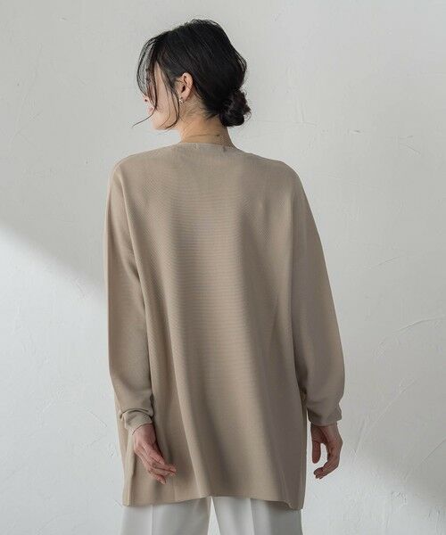 LAUTREAMONT / ロートレアモン カーディガン・ボレロ | ストレッチ着流しカーディガン | 詳細15