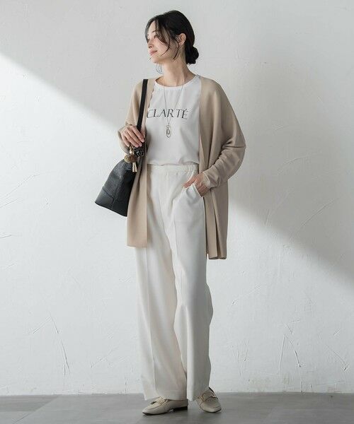 LAUTREAMONT / ロートレアモン カーディガン・ボレロ | ストレッチ着流しカーディガン | 詳細16