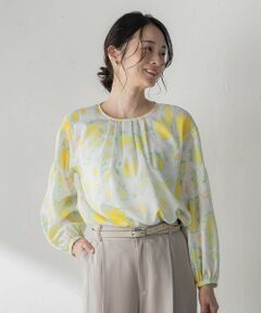 LAUTREAMONT / ロートレアモン シャツ・ブラウス | フラワープリントブラウス