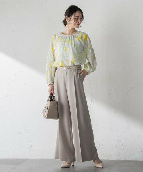 LAUTREAMONT / ロートレアモン シャツ・ブラウス | フラワープリントブラウス | 詳細1