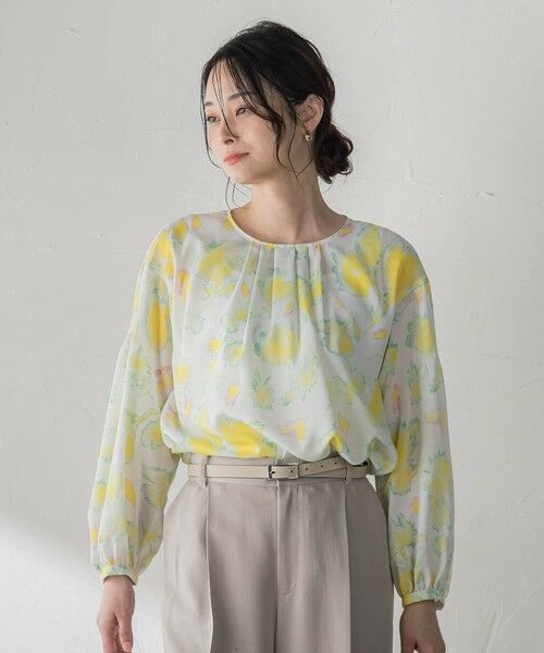 LAUTREAMONT / ロートレアモン シャツ・ブラウス | フラワープリントブラウス | 詳細5