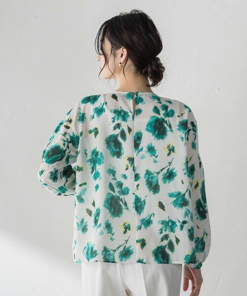 LAUTREAMONT / ロートレアモン シャツ・ブラウス | フラワープリントブラウス | 詳細10