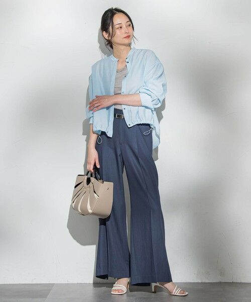 LAUTREAMONT / ロートレアモン シャツ・ブラウス | シアーバンドカラーブラウス≪洗える≫ | 詳細18