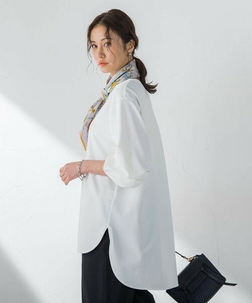 LAUTREAMONT / ロートレアモン シャツ・ブラウス | 【WEB限定】≪ご好評により追加生産！≫季節をつなぐ万能Tブラウス | 詳細11