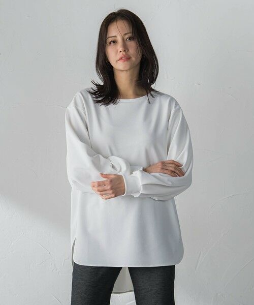 LAUTREAMONT / ロートレアモン シャツ・ブラウス | 【WEB限定】≪ご好評により追加生産！≫季節をつなぐ万能Tブラウス（ホワイト）