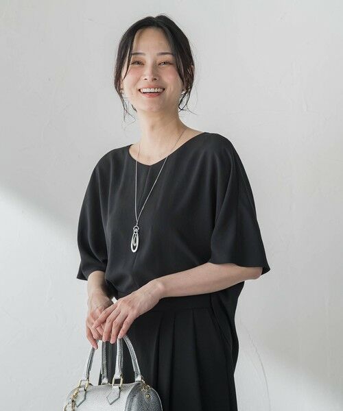 LAUTREAMONT / ロートレアモン シャツ・ブラウス | 【涼・美・楽】Vネックブラウス | 詳細3